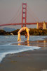 Golden Gate Flexible Nudist Girl Bridge